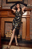 Load image into Gallery viewer, Sequined 1920s Fringe Flapper Vintage Dress