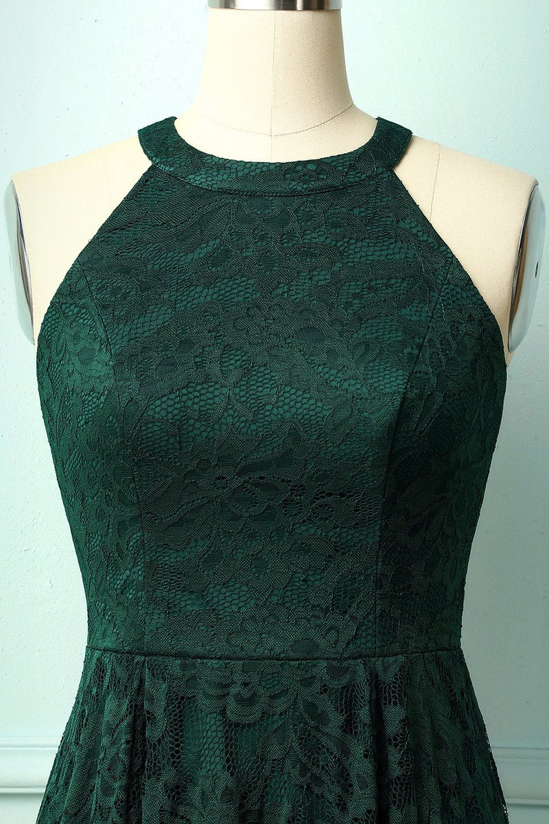 Load image into Gallery viewer, Asymmetrical Green Lace