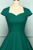 Green Scoop Pin Up Dress