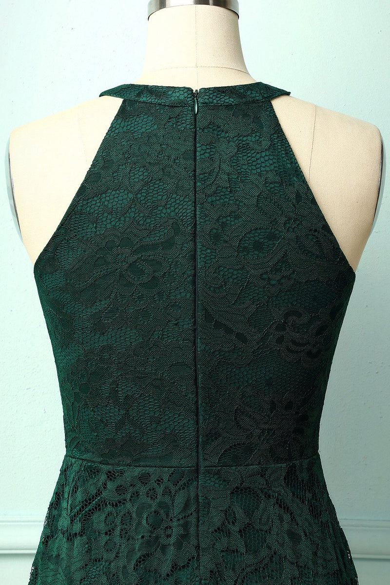 Load image into Gallery viewer, Asymmetrical Green Lace