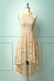 Champagne Lace Dress