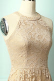 Champagne Lace Dress