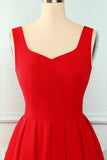 Red Tiered Dress