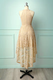 Champagne Lace Dress