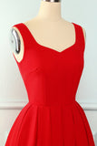 Red Tiered Dress