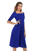 Load image into Gallery viewer, Royal Blue Dress with Pockets