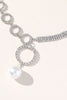 Load image into Gallery viewer, Silver Sparking Rhinestone Choker Necklace