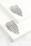 Grey Drop Earrings