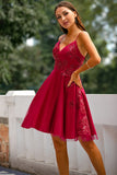 Red Prom Party Dress