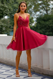 Red Prom Party Dress