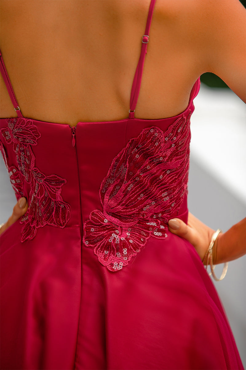Load image into Gallery viewer, Red Prom Party Dress