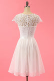 Formal Lace Ruffle Dress