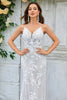 Load image into Gallery viewer, Ivory Mermaid Lace Long Wedding Dress