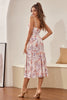 Load image into Gallery viewer, Sheath Spaghetti Straps Floral Print Summer Dress