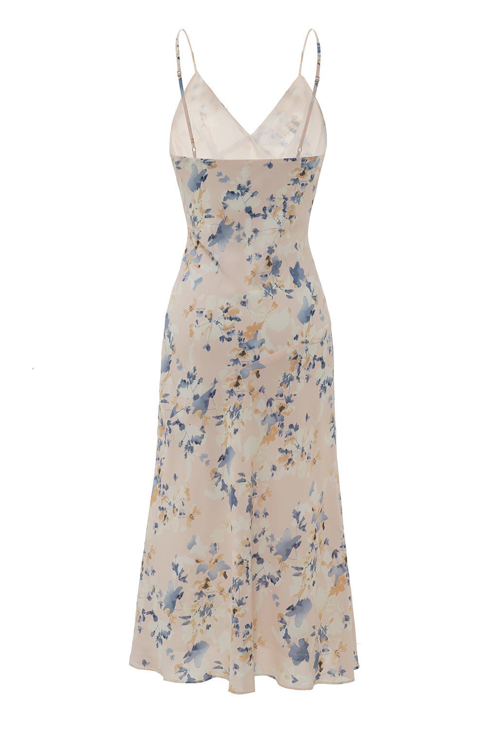 Sheath Spaghetti Straps Floral Print Summer Dress