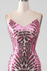 Load image into Gallery viewer, Sparkly Spaghetti Straps Mermaid Prom Dress with Backless