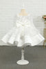 Load image into Gallery viewer, Ivory Sequins Flower Girl Dress with Bow