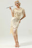Load image into Gallery viewer, Sequin Fringe Flapper Dress