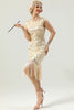 Load image into Gallery viewer, Sequin Fringe Flapper Dress