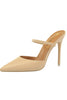 Load image into Gallery viewer, Apricot Stiletto Pointy Heels