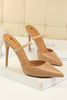 Load image into Gallery viewer, Apricot Stiletto Pointy Heels