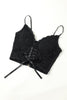 Load image into Gallery viewer, Lace Top Black Camisole