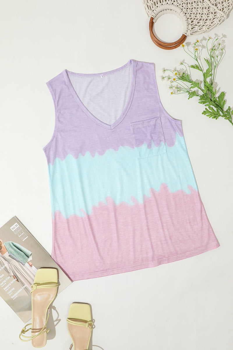 Load image into Gallery viewer, Color Block Summer Top