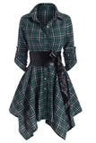 Vintage Plaid 1950s Halloween Dress