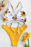 Floral Printed Summer Bikini