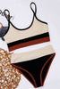 Load image into Gallery viewer, Two Piece Stripe Swimsuit