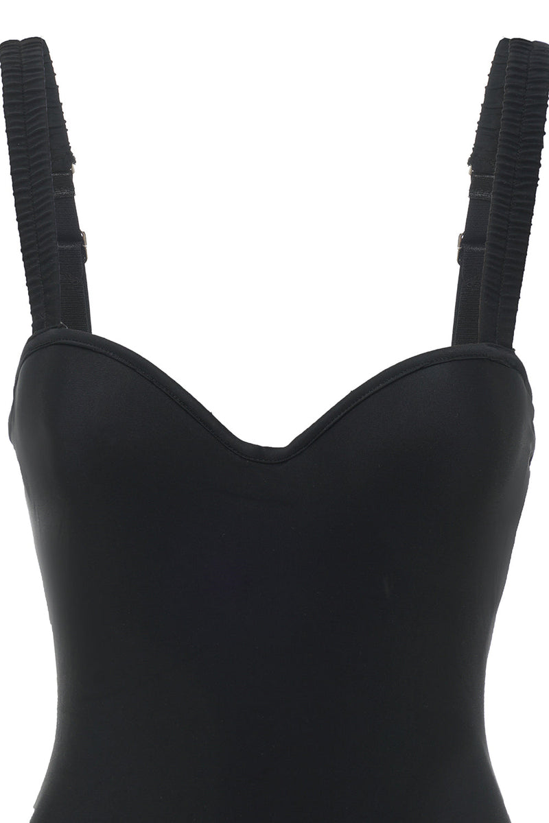 Load image into Gallery viewer, One Piece Black Swimwear
