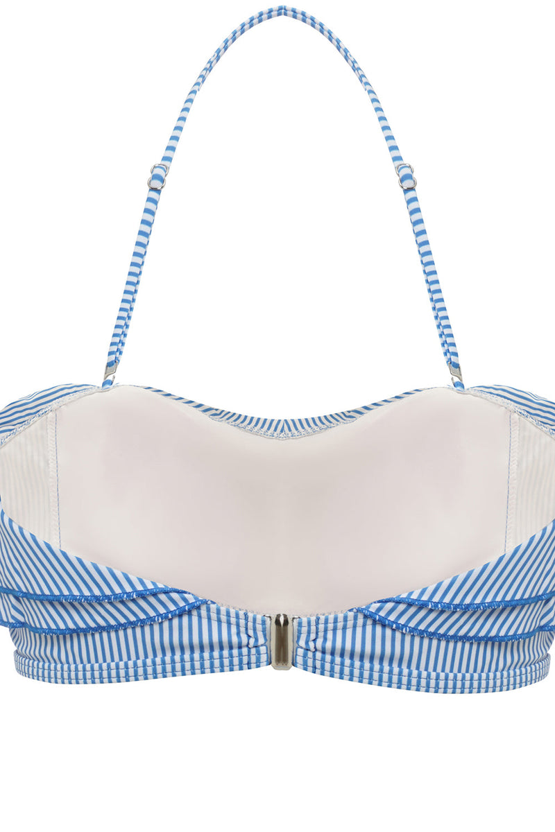 Load image into Gallery viewer, Blue Stripes Two Pieces Bikini