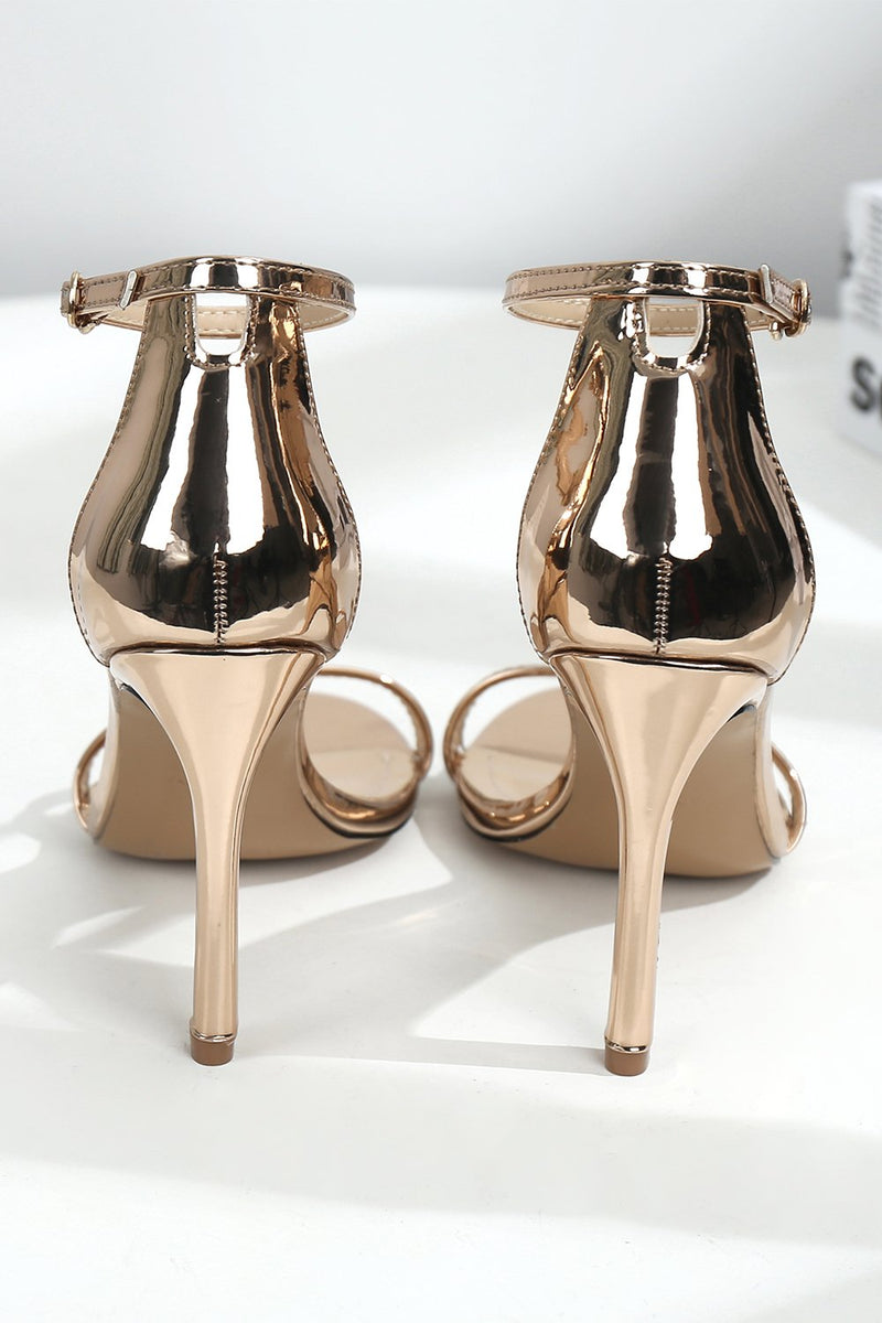 Load image into Gallery viewer, One Word Buckle High Heels