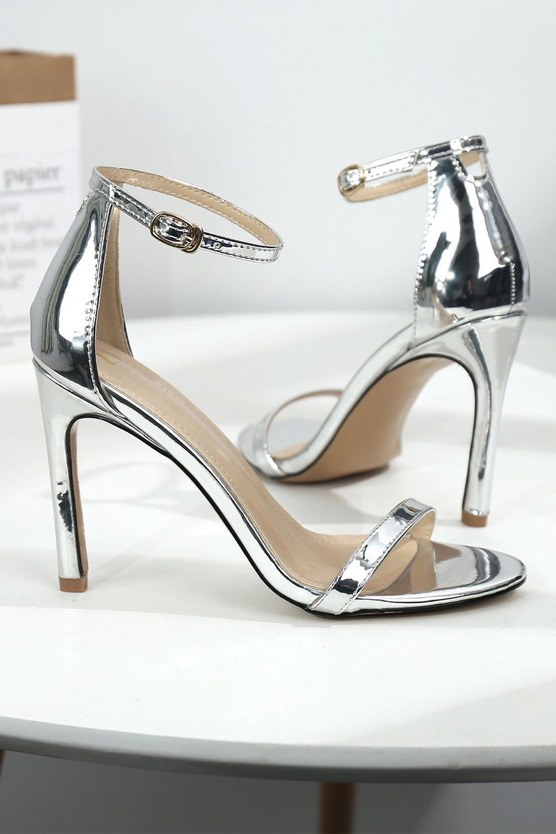 Load image into Gallery viewer, One Word Buckle High Heels