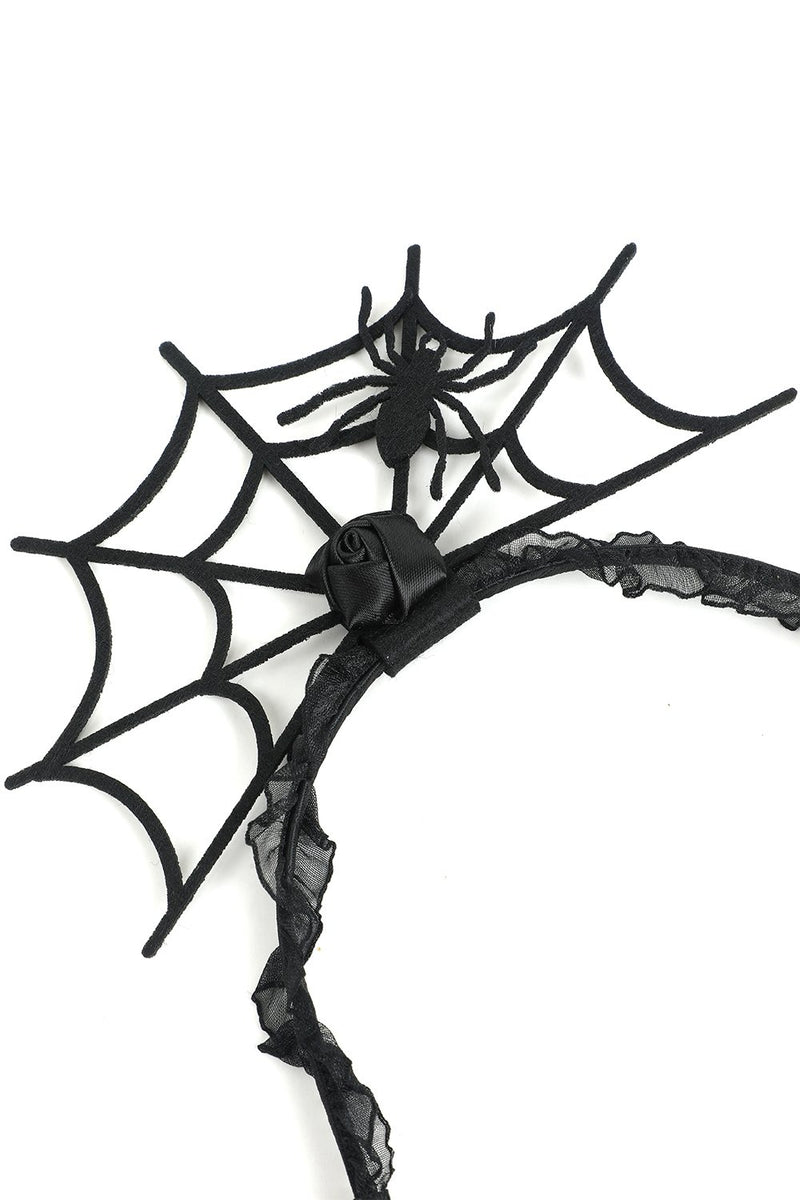 Load image into Gallery viewer, Spider Web Halloween Funny Headband