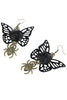 Load image into Gallery viewer, Halloween Spider Butterfly Earrings