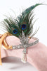 Load image into Gallery viewer, Green 1920s Party Headband