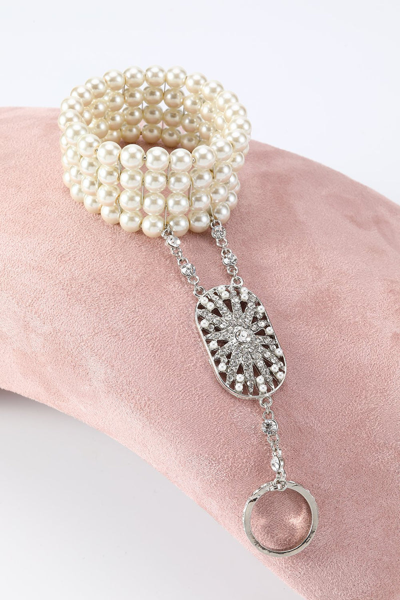 Load image into Gallery viewer, White Party Bracelet