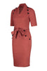 Load image into Gallery viewer, Vintage 1960s Dress with Short Sleeves