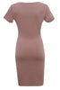 Load image into Gallery viewer, Bodycon V Neck 1960s Dress with Sleeves