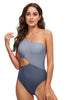 Load image into Gallery viewer, One Shoulder One Piece High Waist Swimsuit