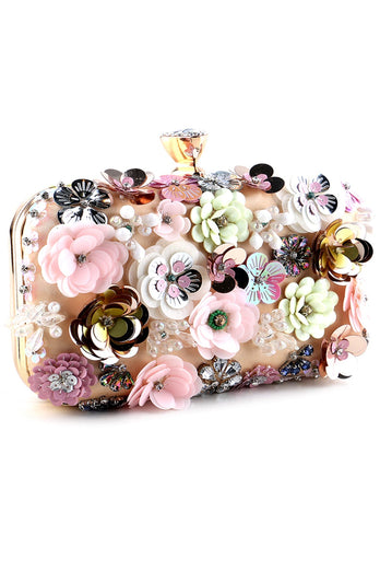 Dinner Clutch with Flower