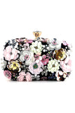 Dinner Clutch with Flower