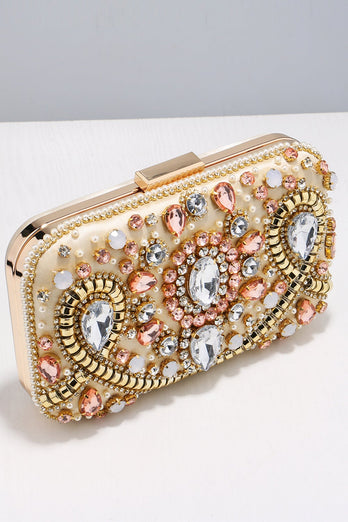 Party Embroidered Clutch with Beading
