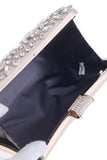 Black Party Clutch with Crystals