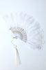 Load image into Gallery viewer, 1920s Feather Lace Fan