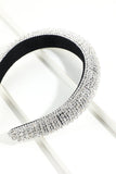 Glitter Silver Crystal Headband