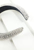 Load image into Gallery viewer, Glitter Silver Crystal Headband