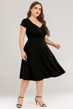 Plus Size Black Party Dress