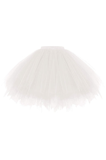 Short Tutu Ballet Bubble Skirt 50's Tulle Party Vintage Petticoat